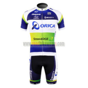 2012 Team ORICA GreenEDGE Cycling Kit Blue Green