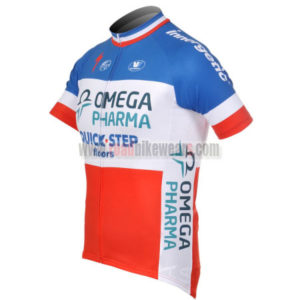 2012 Team QUICK STEP Cycle Jersey Shirt ropa de ciclismo Red Blue