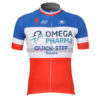 2012 Team QUICK STEP Cycling Jersey Shirt maillot cycliste Red Blue