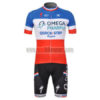 2012 Team QUICK STEP Cycling Kit Blue Red