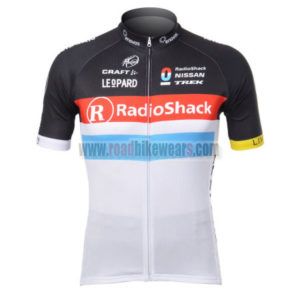 2012 Team RadioShack Cycling Jersey Shirt ropa de ciclismo Blue Line
