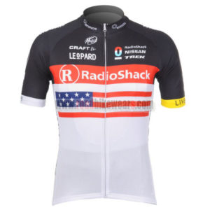 2012 Team RadioShack Cycling Jersey Shirt ropa de ciclismo Flag