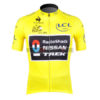 2012 Team RadioShack Cycling Yellow Jersey Shirt ropa de ciclismo