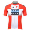 2012 Team SAXO BANK Cycling Jersey Shirt ropa de ciclismo Red White Cross