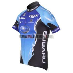 2012 Team SUBARU Cycle Jersey Shirt ropa de ciclismo Blue Black