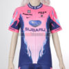 2012 Team SUBARU Women Cycling Jersey Shirt ropa de ciclismo Pink Blue