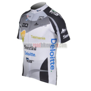 2012 Team Santini Bicycle Jersey Shirt maillot cycliste Grey
