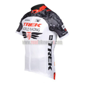 2012 Team TREK Cycle Jersey Shirt ropa de ciclismo White Grey