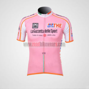 2012 Team Tour de italy Cycling Jersey Shirt ropa de ciclismo Pink