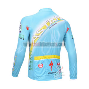 2013 Team ASTANA Pro Cycle Long Sleeve Jersey