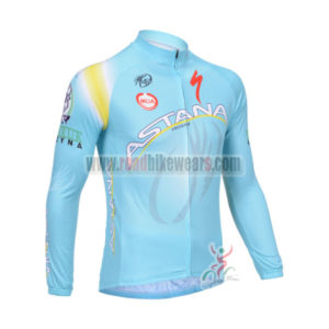 2013 Team ASTANA Pro Cycling Long Sleeve Jersey