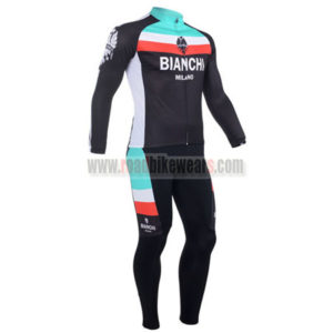 2013 Team BIANCHI Cycling Kit Long Sleeve