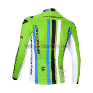 2013 Team CANNONDALE Pro Cycle Long Sleeve Jersey Green