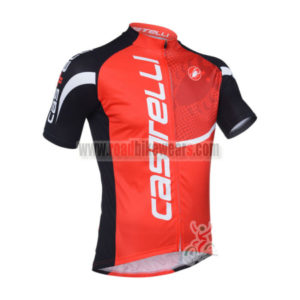 2013 Team CASTELLI Pro Cycling Jersey Red