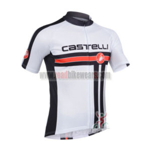 2013 Team CASTELLI Pro Cycling Jersey White