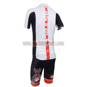 2013 Team CASTELLI Pro Cycling Kit White and Black