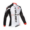 2013 Team CASTELLI Pro Cycling Long Sleeve Jersey White