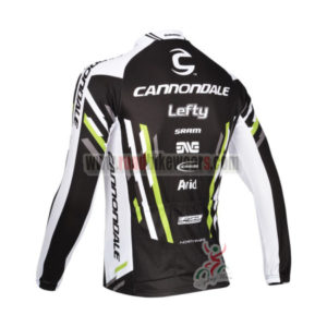 2013 Team Cannondale Bicycle Long Jersey Black