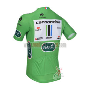 2013 Team Cannondale Pro Bike Green Jersey