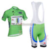 2013 Team Cannondale Pro Cycling Bib Shorts Kit Green