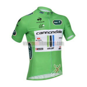 2013 Team Cannondale Pro Cycling Green Jersey