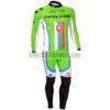 2013 Team Cannondale Pro Cycling Long Kit Green Red