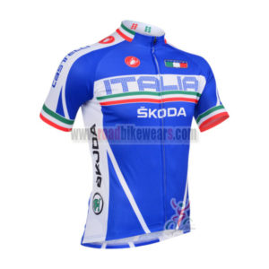 2013 Team Castelli ITALIA SKODA Cycling Jersey