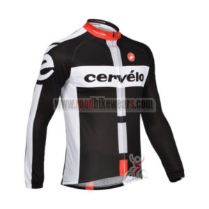 2013 Team Cervelo Cycling Long Jersey Black