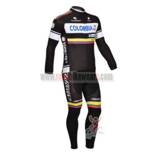 2013 Team Colombia Pro Bike Long Kit