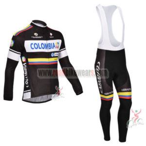 2013 Team Colombia Pro Cycling Long Bib Kit