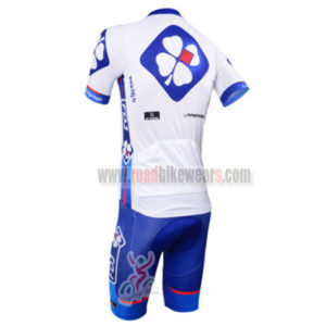 2013 Team FDJ Bike Kit White Blue