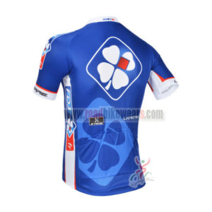2013 Team FDJ Pro Bike Jersey Blue