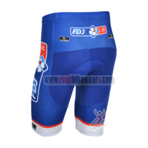 2013 Team FDJ Pro Bike Shorts Blue