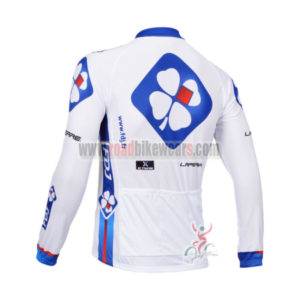 2013 Team FDJ Pro Cycle Long Sleeve Jersey