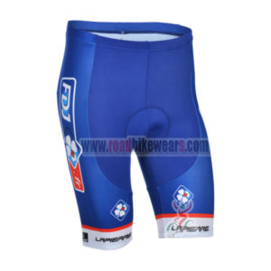 2013 Team FDJ Pro Cycling Shorts Blue