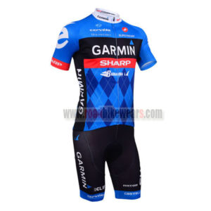 2013 Team GARMIN Pro Bike Kit Blue