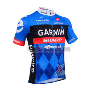 2013 Team GARMIN SHARP Cycle Jersey Blue