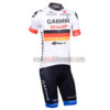 2013 Team GARMIN SHARP Cycling Kit White
