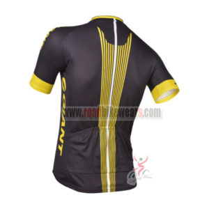 2013 Team GIANT Pro Bike Jersey Black Yellow