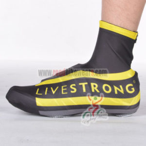2013 Team LIVESTRONG Pro Riding Shoe Covers
