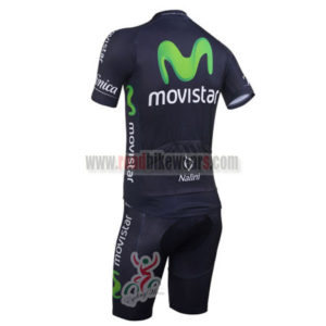 2013 Team Movistar Bike Kit Dark Blue