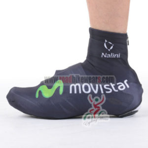 2013 Team Movistar Pro Cycle Shoes Covers