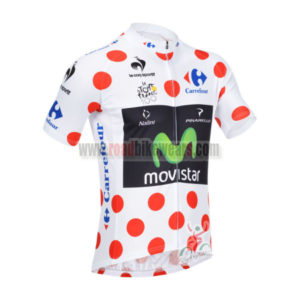 2013 Team Movistar Pro Cycling Polka Dot Jersey