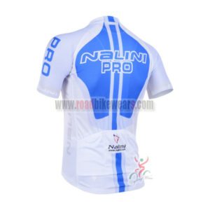 2013 Team NALINI Pro Bicycle Jersey Blue White