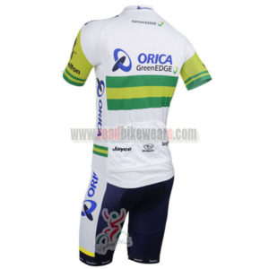 2013 Team ORICA GreenEDGE Riding Kit White