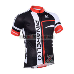 2013 Team Pinarello Cycling Jersey Black Red