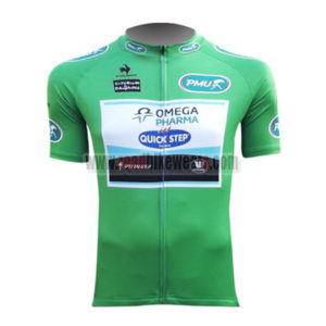 2013 Team QUICK STEP Pro Cycling Green Jersey