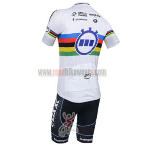 2013 Team Quick Step UCI Riding Kit White