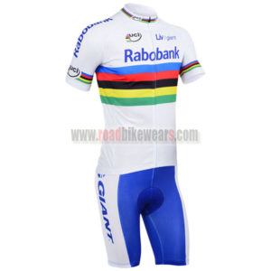 2013 Team RABOBANK UCI Bike Kit White