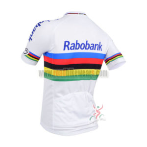 2013 Team RABOBANK UCI Cycle  White Jersey